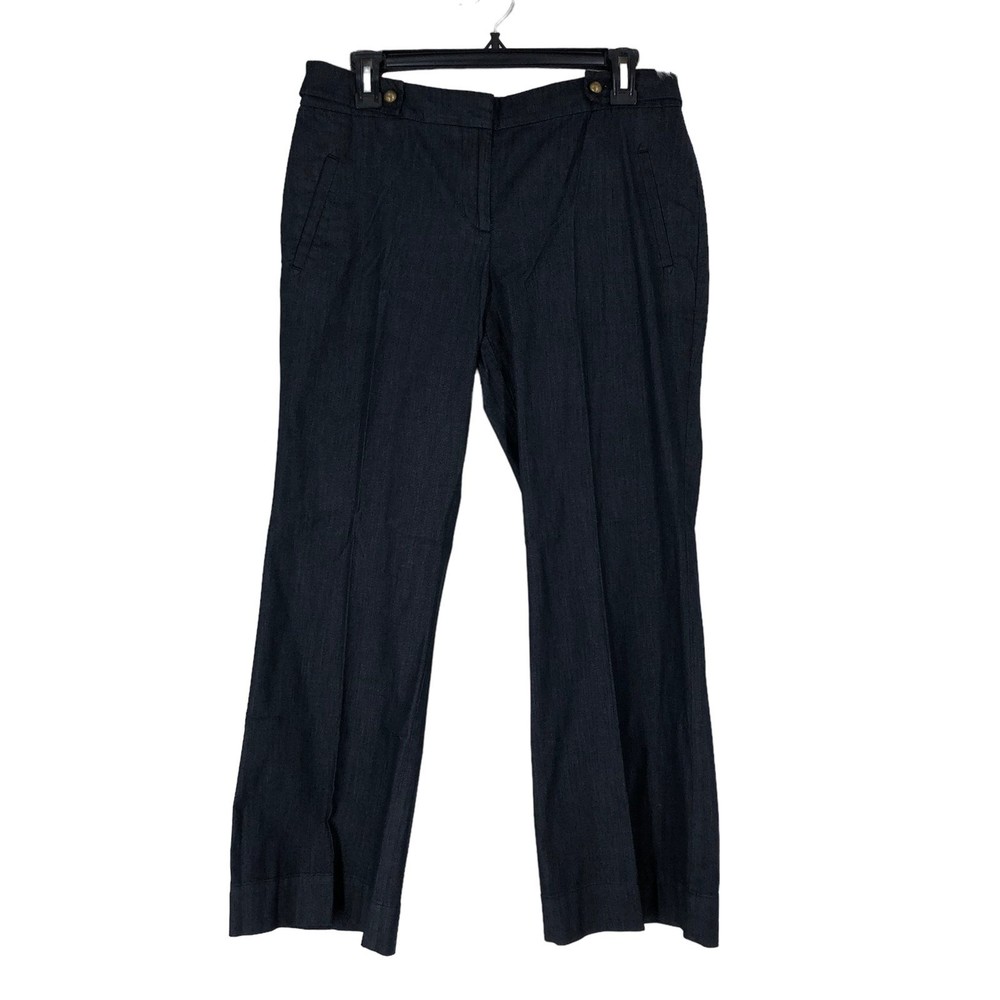 Ann Taylor Loft Soft Cotton Casual Dress Pants, Business Attire, Midrise 8P